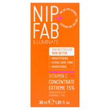 Nip+Fab Vitamin C Fix Concentrate Extreme 15% serum 30ml, imported from the UK