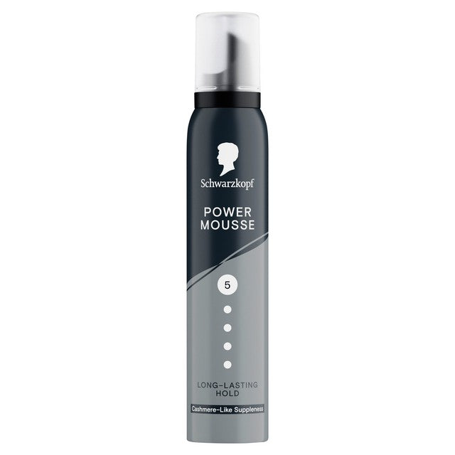 Schwarzkopf Power Mousse hair mousse 200ml (British brand)