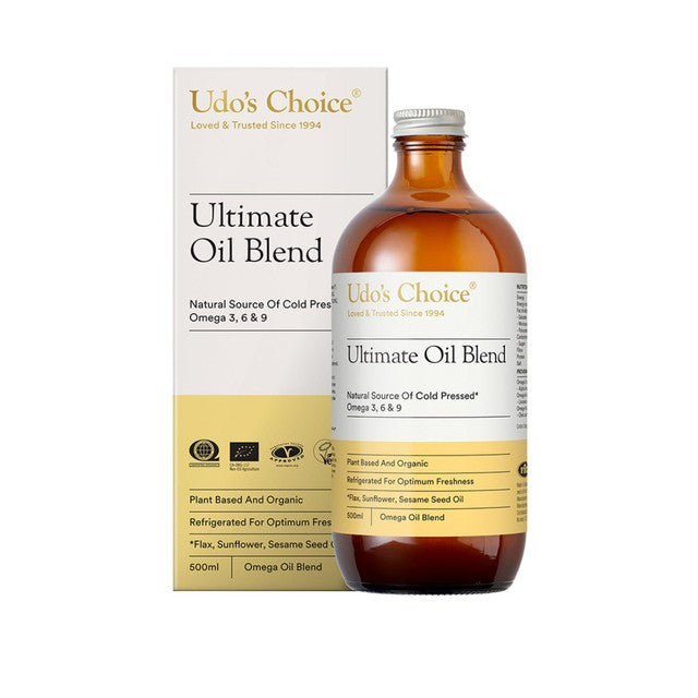 Udos Choice organic seed oil blend 500ml (British brand)