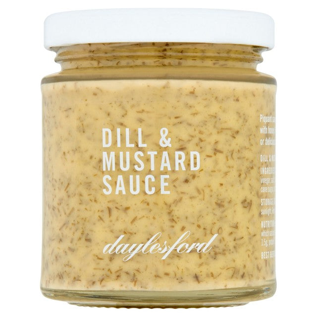 DAYLESFORD ORGANIC Dill & Mustard Sauce 170g - British product