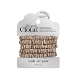 VH2 Silver Cloud Caramel hair scrunchies 5 pack (British brand)