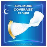 Always Infinity sanitary towels Secure Night Size 4 - British product