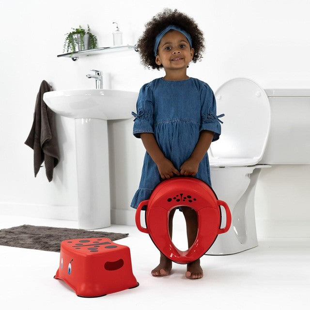 My Carry Potty step stool Ladybird, imported from the UK