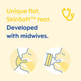 MAM Fast Flow Silicone Teats Pack of 2, imported from the UK