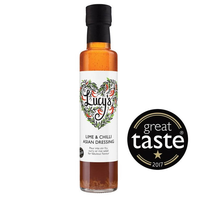 Lucy's Dressings lime and chilli dressing 250ml, UK version