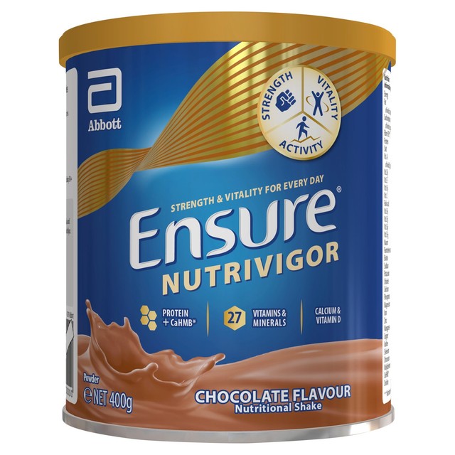 Ensure NutriVigor chocolate flavour nutritional shake 400g - British product