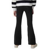 M&S Girls Cotton Flared Leggings, 8-9 Years, Black