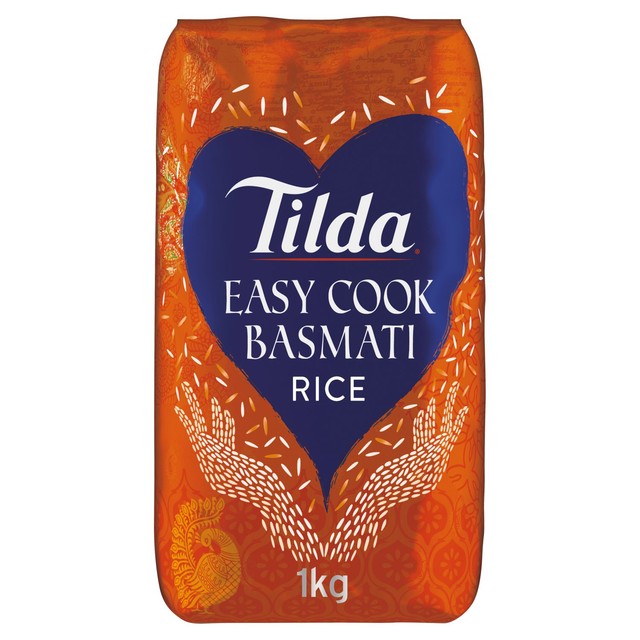 Tilda Easy Cook Basmati Rice 1kg (British brand)