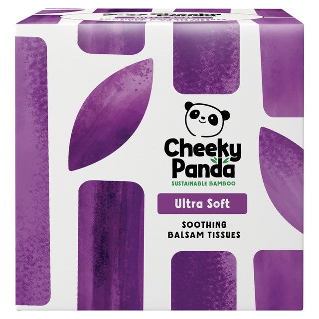 The Cheeky Panda bamboo balsam 4ply cube tissues 48 pack (British brand)