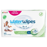WaterWipes Sensitive+ Baby Toddler Wipes 3-Pack with 180 wipes (British brand)