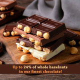 Novi dark chocolate hazelnuts bar 130g - British product
