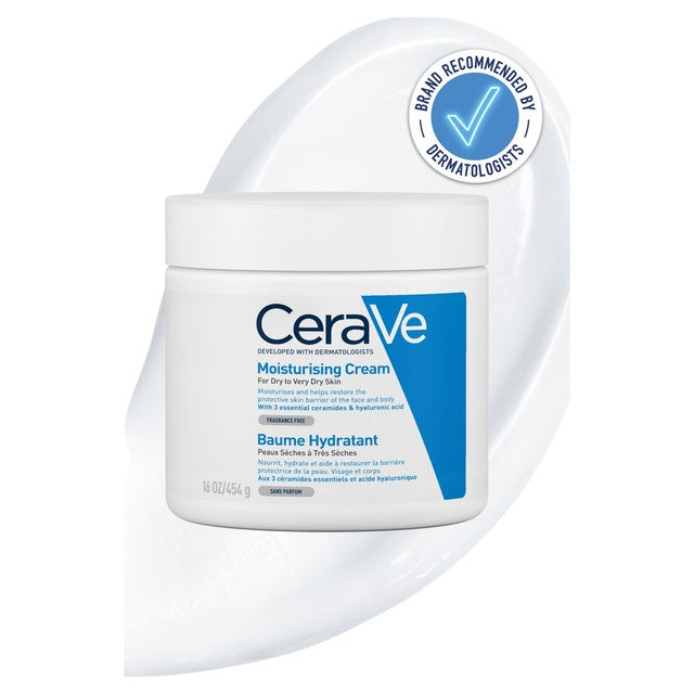 CeraVe Moisturising Cream Face Body 454g - British product