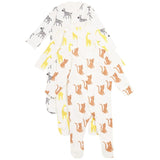 M&S organic cotton sleepsuit multi 6-9 months, imported from the UK