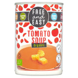 Free & Easy dairy free organic tomato soup 400g - British product