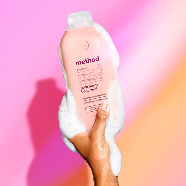 Method Pure Peace body wash 532ml, imported from the UK