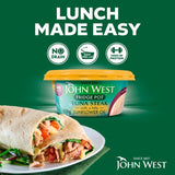 John West tuna steak with sunflower oil pot 110g, UK version