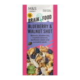 M&S Blueberry and Walnut Shot 30g, imported from the UK