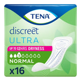 TENA normal incontinence pads 16 pack (British brand)