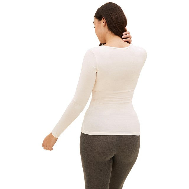 M&S Heatgen thermal tops cream 2-pack imported from UK