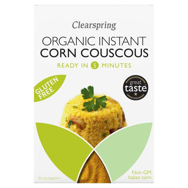 Clearspring Gluten Free Corn Couscous 200g - British product
