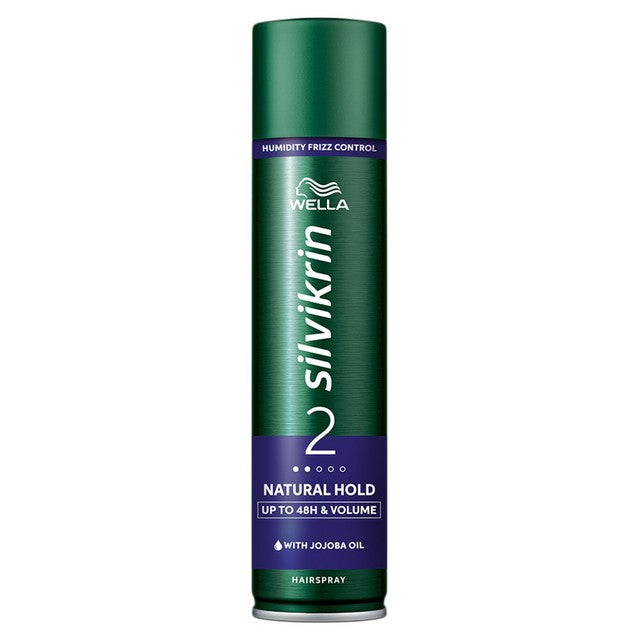 Silvikrin Natural Hold hairspray 400ml (British brand)