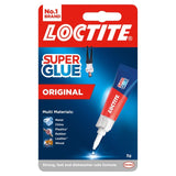 Loctite Superglue Universal liquid glue bottle, UK version.