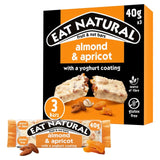 Eat Natural Almond Apricot Bars Box 3 x 40g - British product