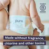 Pura Size 1 newborn nappies, imported from the UK
