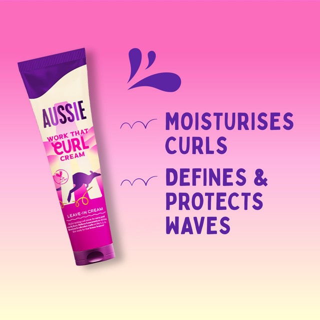 Aussie Curls Leave-In Curl Cream 160ml - British product