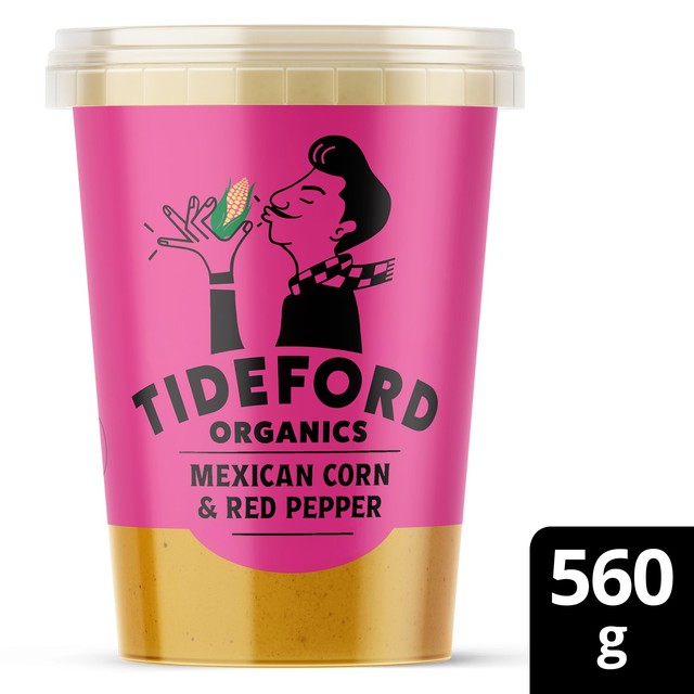 Tideford Mexican Corn & Red Pepper Soup 560g (British brand)