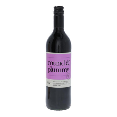 M&S Round & Plummy Red Wine 75cl