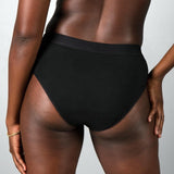 WUKA Bikini Brief period pants medium flow black size L (British brand)
