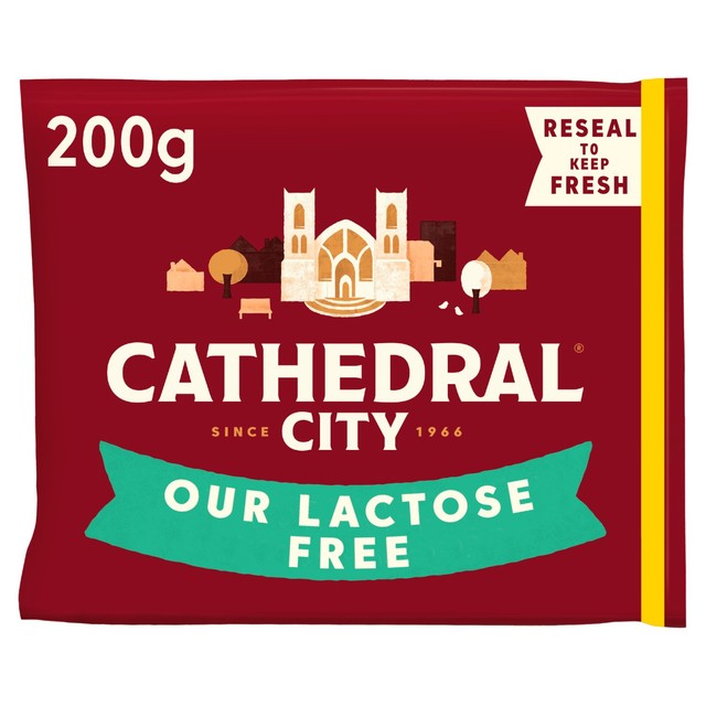 Cathedral City Lactose Free Mature Cheddar Cheese 200g - British product