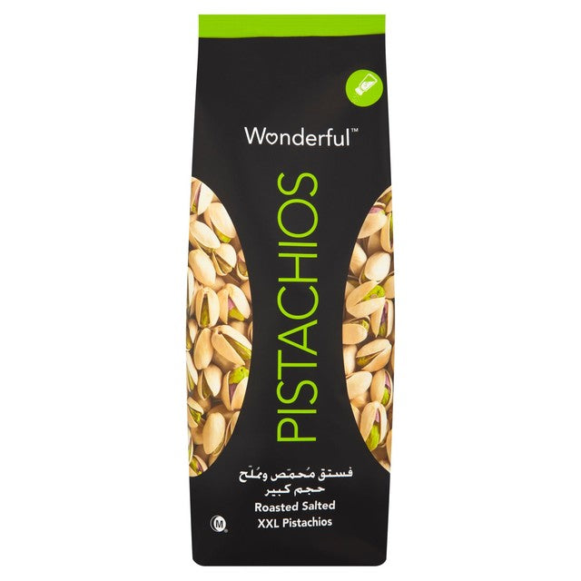 Wonderful roasted salted pistachios 450g (British brand)
