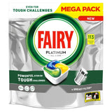 Fairy lemon dishwasher tablets - British product