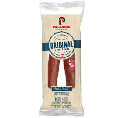 Palacios Chorizo Ring Spanish Cured Sausage 225g