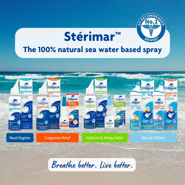 Sterimar Congestion Relief Nasal Spray 50ml (British brand)