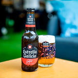 Estrella Galicia Premium Spanish Lager 12 x 330ml bottles - British product