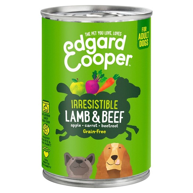 Edgard Cooper adult grain free wet dog food 400g - British product