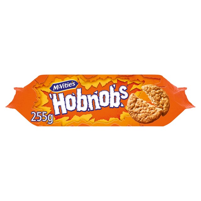McVitie's Original Hobnobs oaty biscuits 255g, imported from the UK