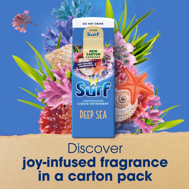 Surf Deep Sea Mineral liquid laundry detergent 648ml (British brand)