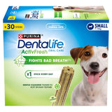 Dentalife ActivFresh Small dental dog chews - British product