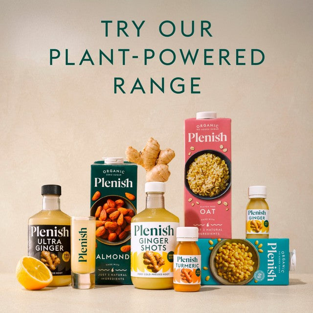 Plenish ginger immunity shot 60ml, imported from the UK