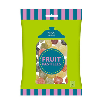Gommes fruitées M&S Fruit Pastilles Mixed Fruit Flavour 225 g