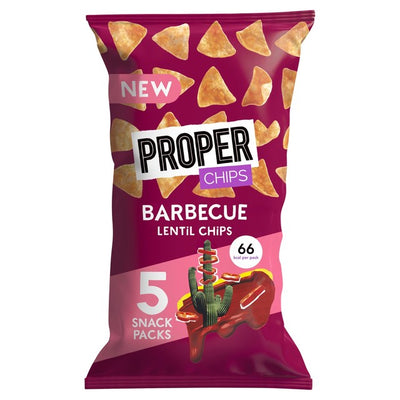 Properchips Barbecue Lentil Chips Snack