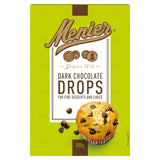 Menier dark chocolate drops 200g, imported from the UK