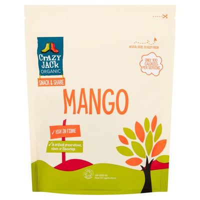 Crazy Jack Organic Dried Mango Dried Fruit Snack 100g