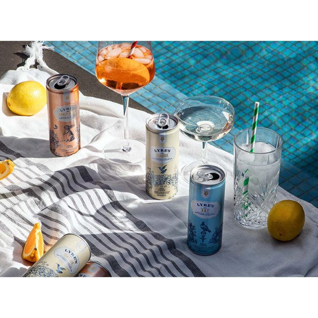 Lyre's Alcohol Free G&T tonic water 4 x 250ml, UK version
