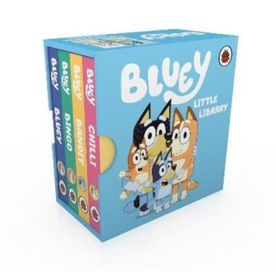 Gardners Bluey Little Library 4 Book Set Toddler Book Set