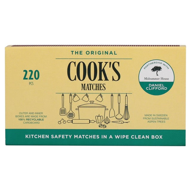 Cook's Original Safety Matches 220 Count - British product